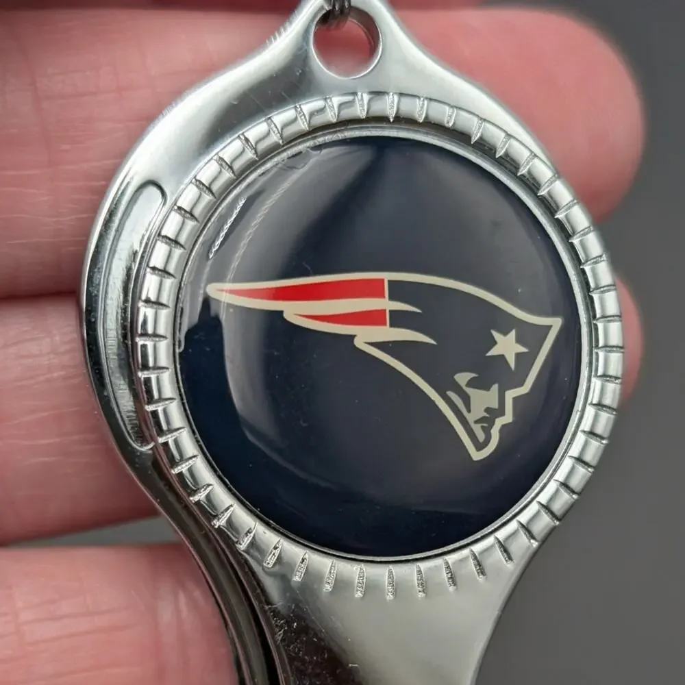 New England Patriots Keychain Nail Clipper Bottle Opener NFL Football Gift